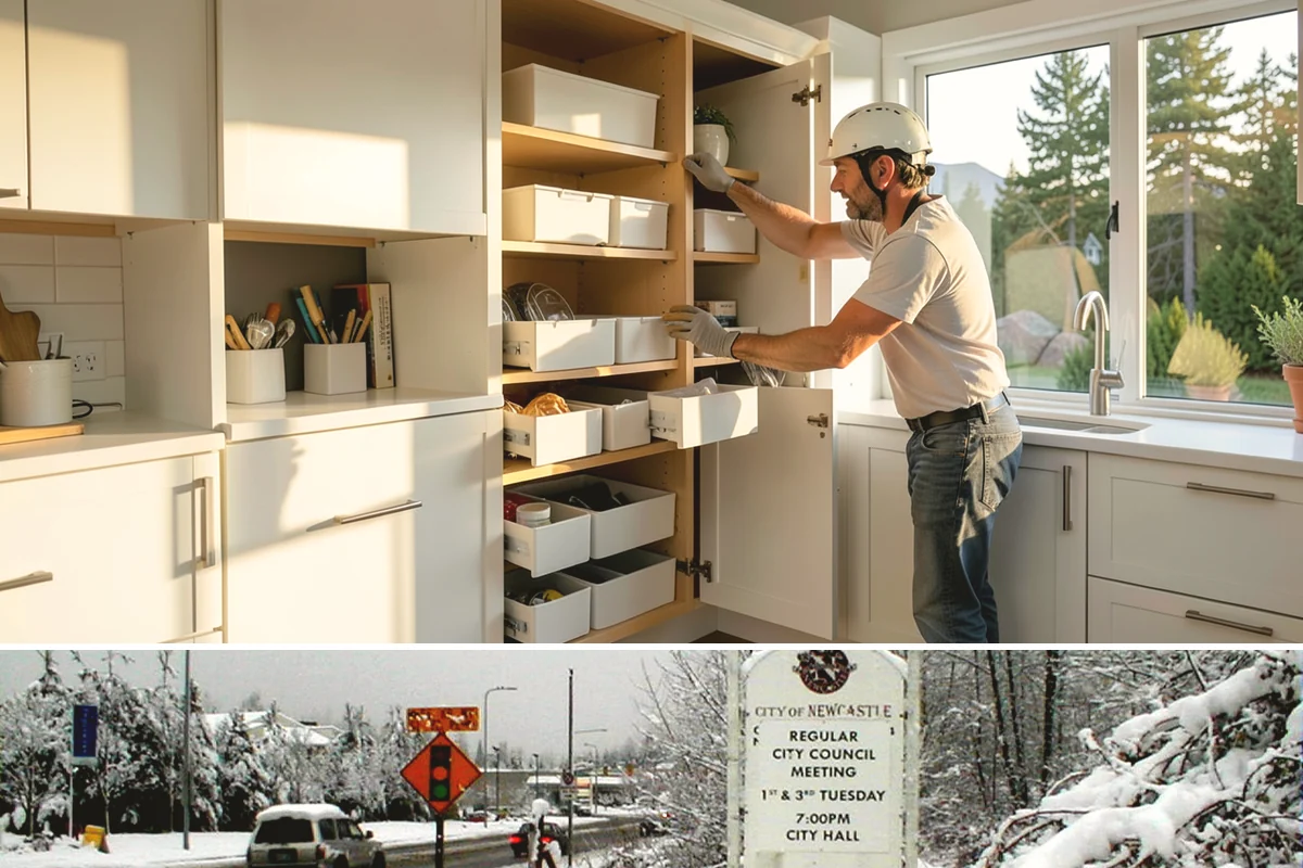 Ceiling Painting in Newcastle, King County, WA - Ceiling work fits any time of year and is a great cool-season project while exterior painting waits for drier weather.