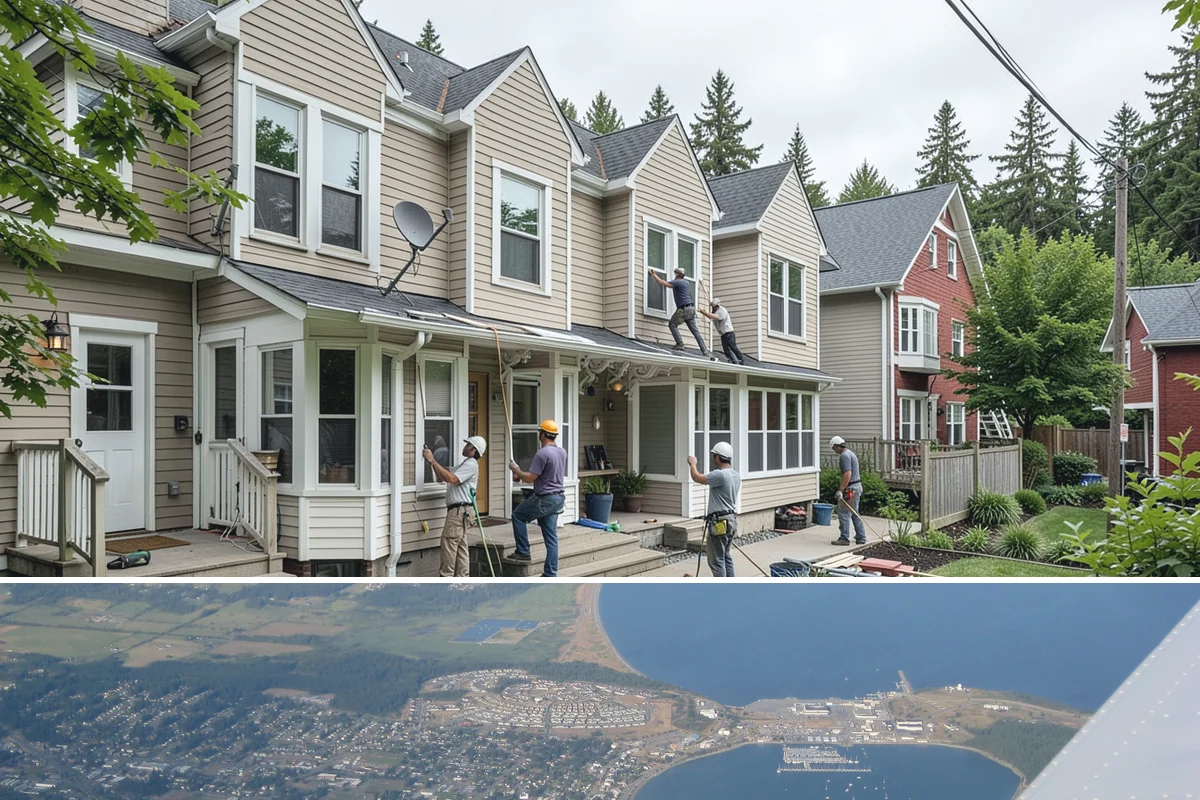 Ceiling Painting in Oak Harbor, Island County, WA - Ceiling work fits any time of year and is a great cool-season project while exterior painting waits for drier weather.