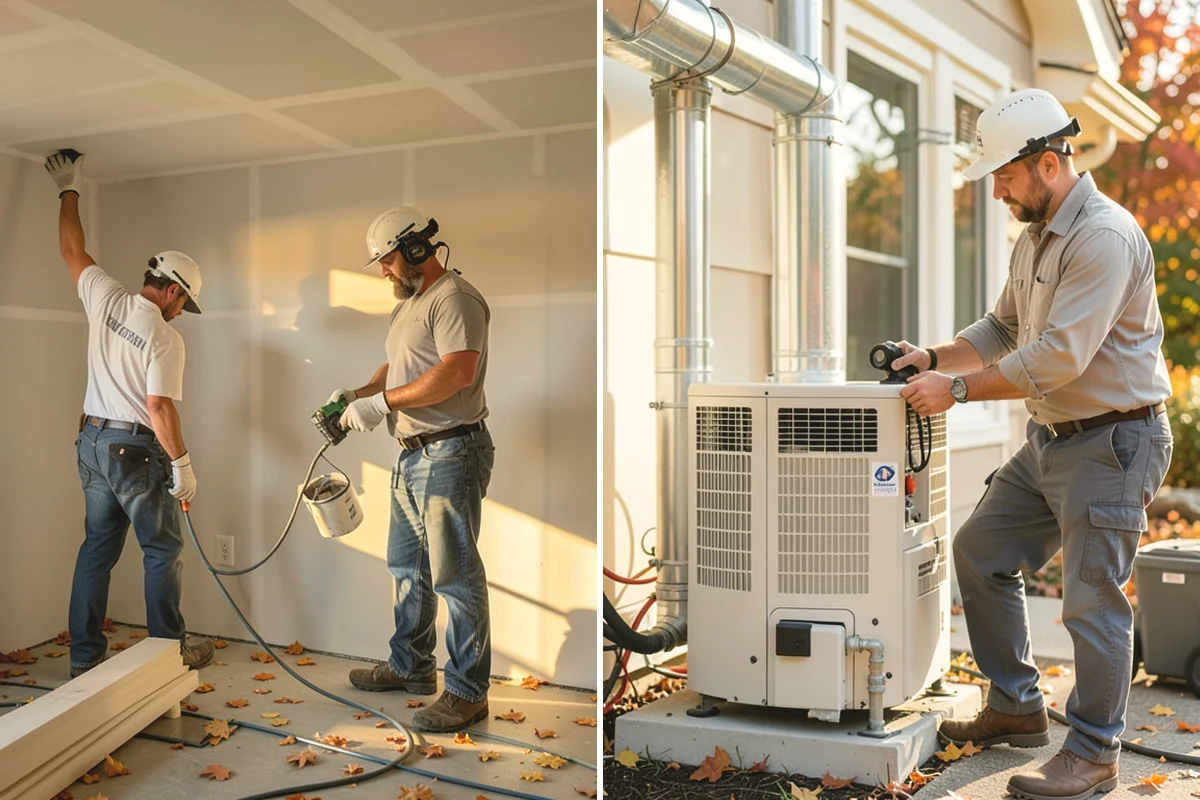 Ceiling Painting in Ruston, Pierce County, WA - Cover floors and furniture and mask wall lines