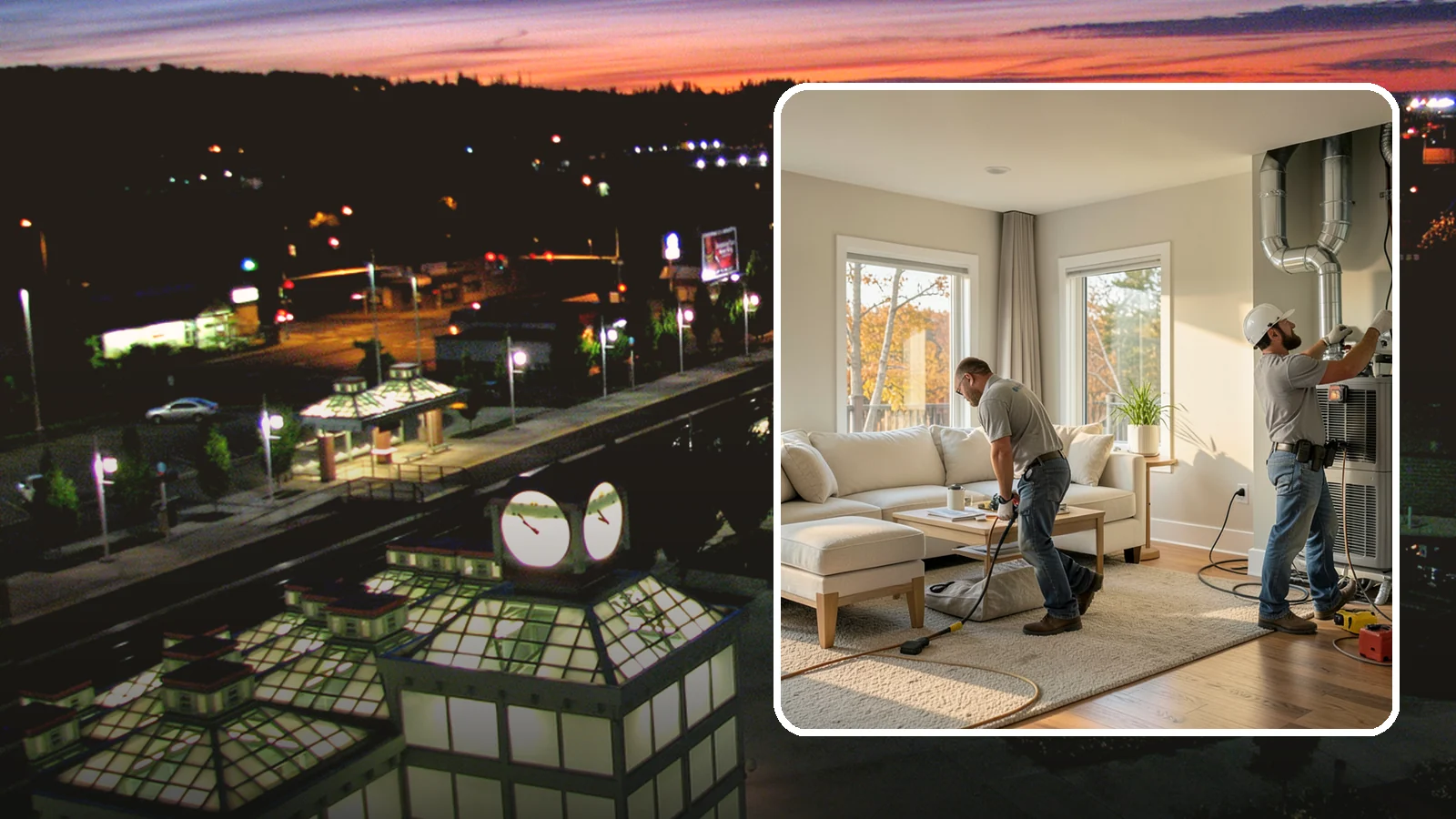 Central AC Installation in Auburn, King County, WA - We install central air conditioning systems to keep your whole home comfortable during increasingly warm summers.