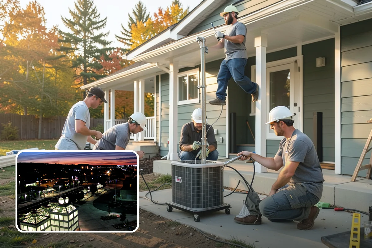 Central AC Installation in Auburn, King County, WA - Whole-home cooling through summer heat waves