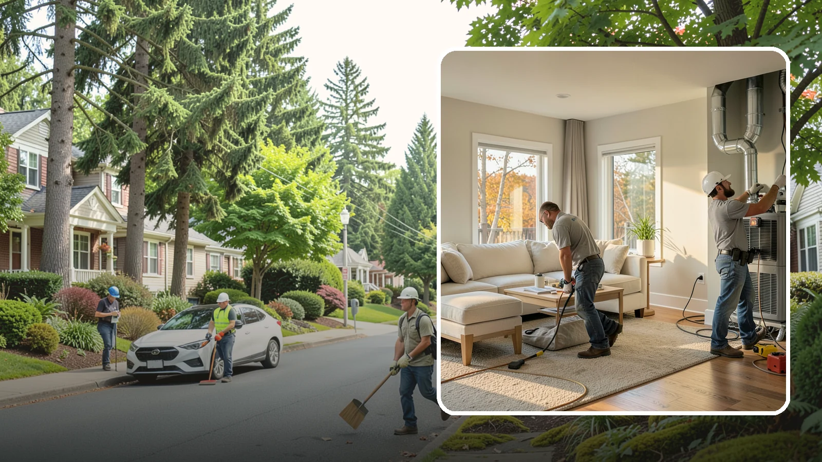 Central AC Installation in Beaux Arts Village, King County, WA - We install central air conditioning systems to keep your whole home comfortable during increasingly warm summers.