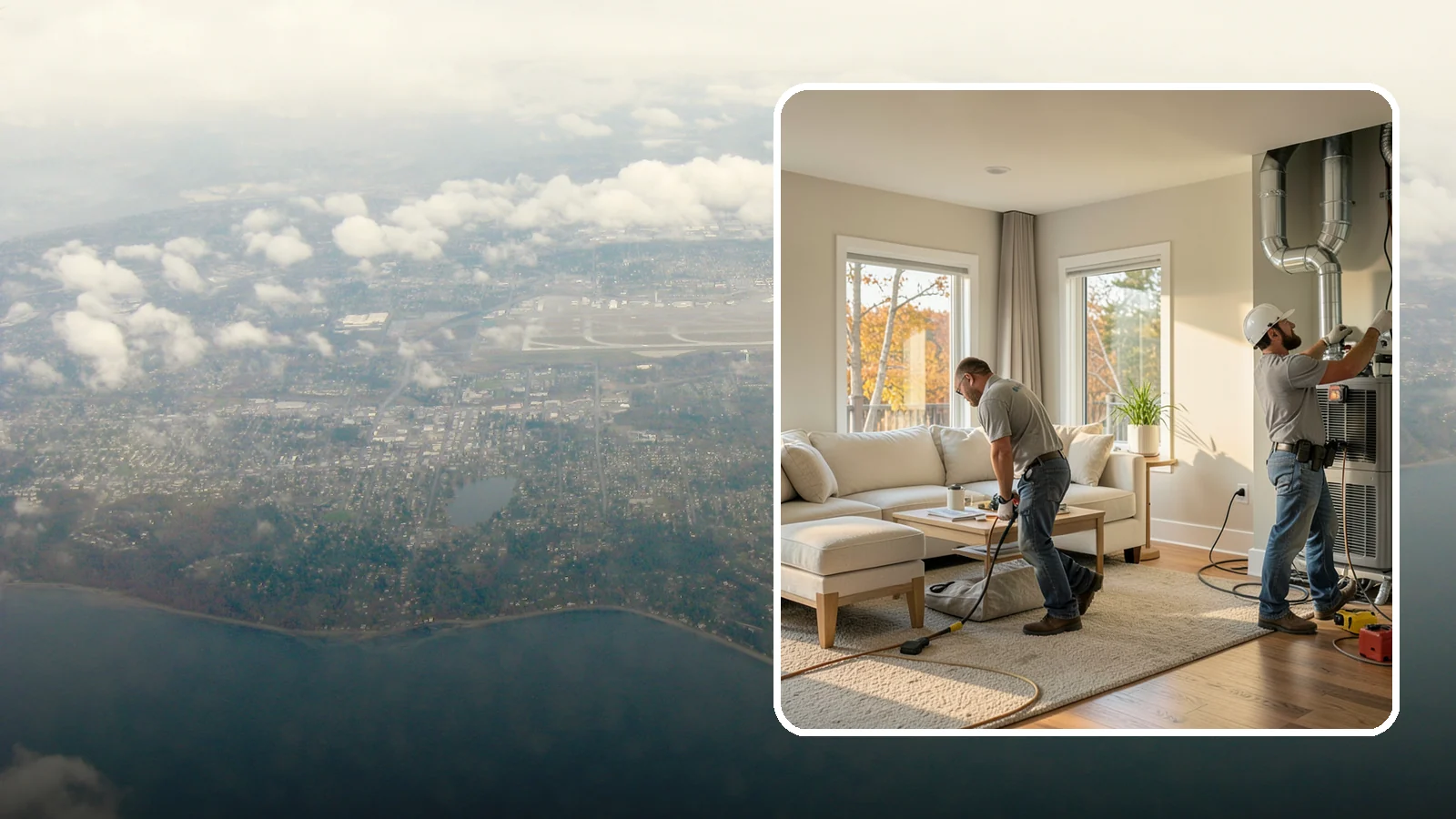 Central AC Installation in Burien, King County, WA - We install central air conditioning systems to keep your whole home comfortable during increasingly warm summers.