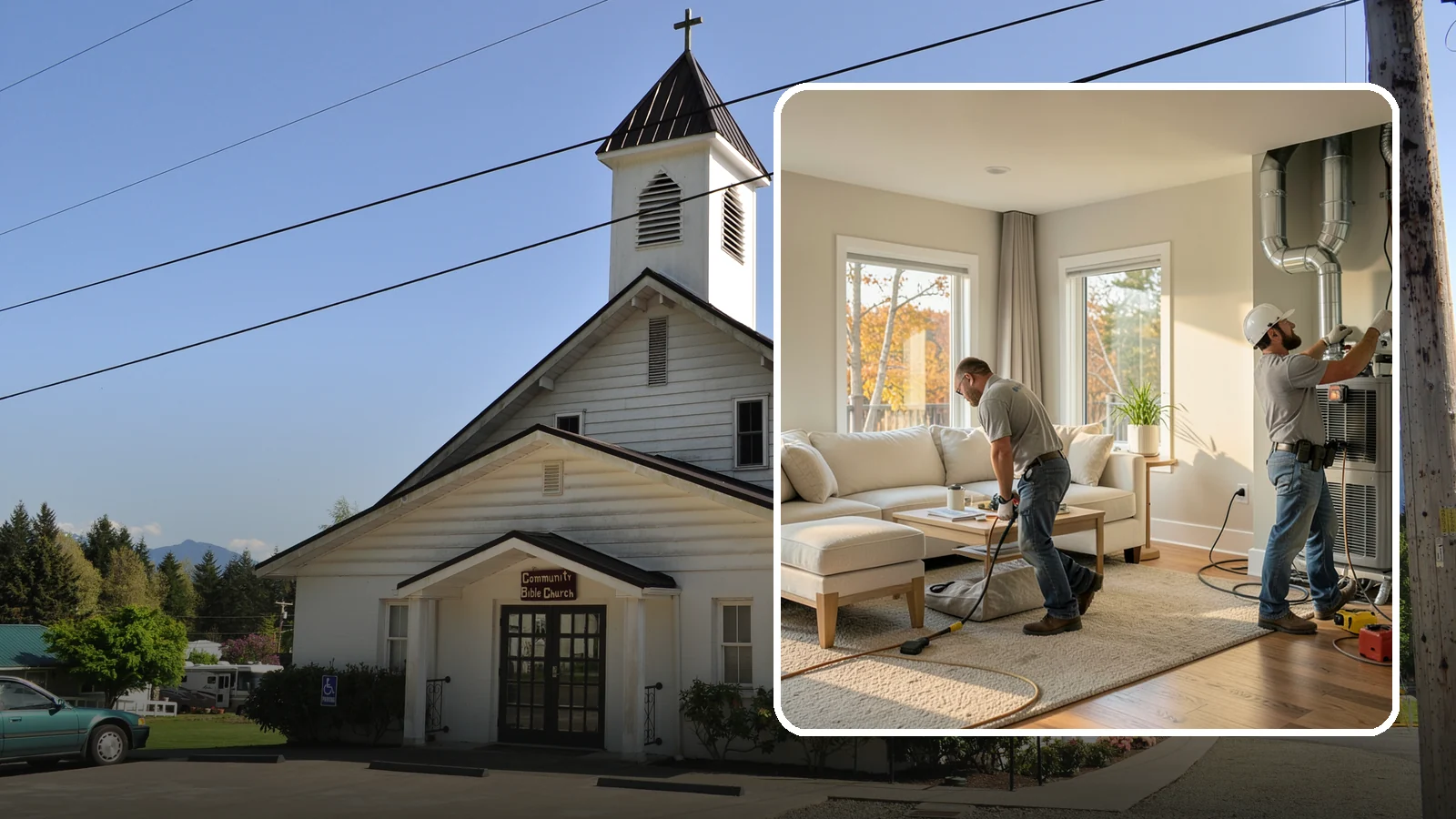 Central AC Installation in Concrete, Skagit County, WA - We install central air conditioning systems to keep your whole home comfortable during increasingly warm summers.