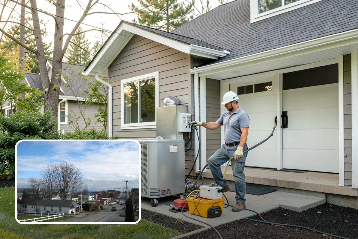 Central AC Installation in Langley, Island County, WA - Whole-home cooling through summer heat waves
