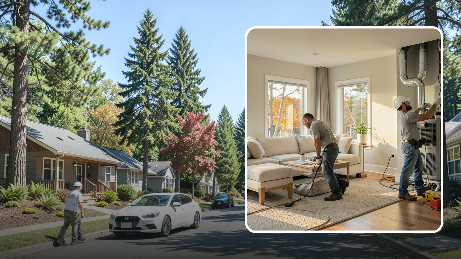 Central AC Installation in Orting, Pierce County, WA - We install central air conditioning systems to keep your whole home comfortable during increasingly warm summers.