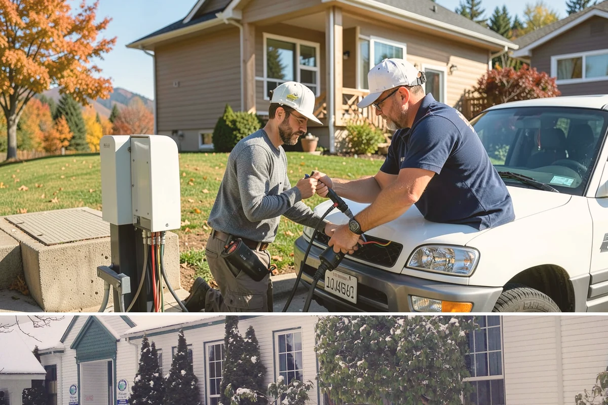 Central AC Installation in Pacific, King County, WA - Install in spring so your cooling system is tested and ready before the summer heat arrives.
