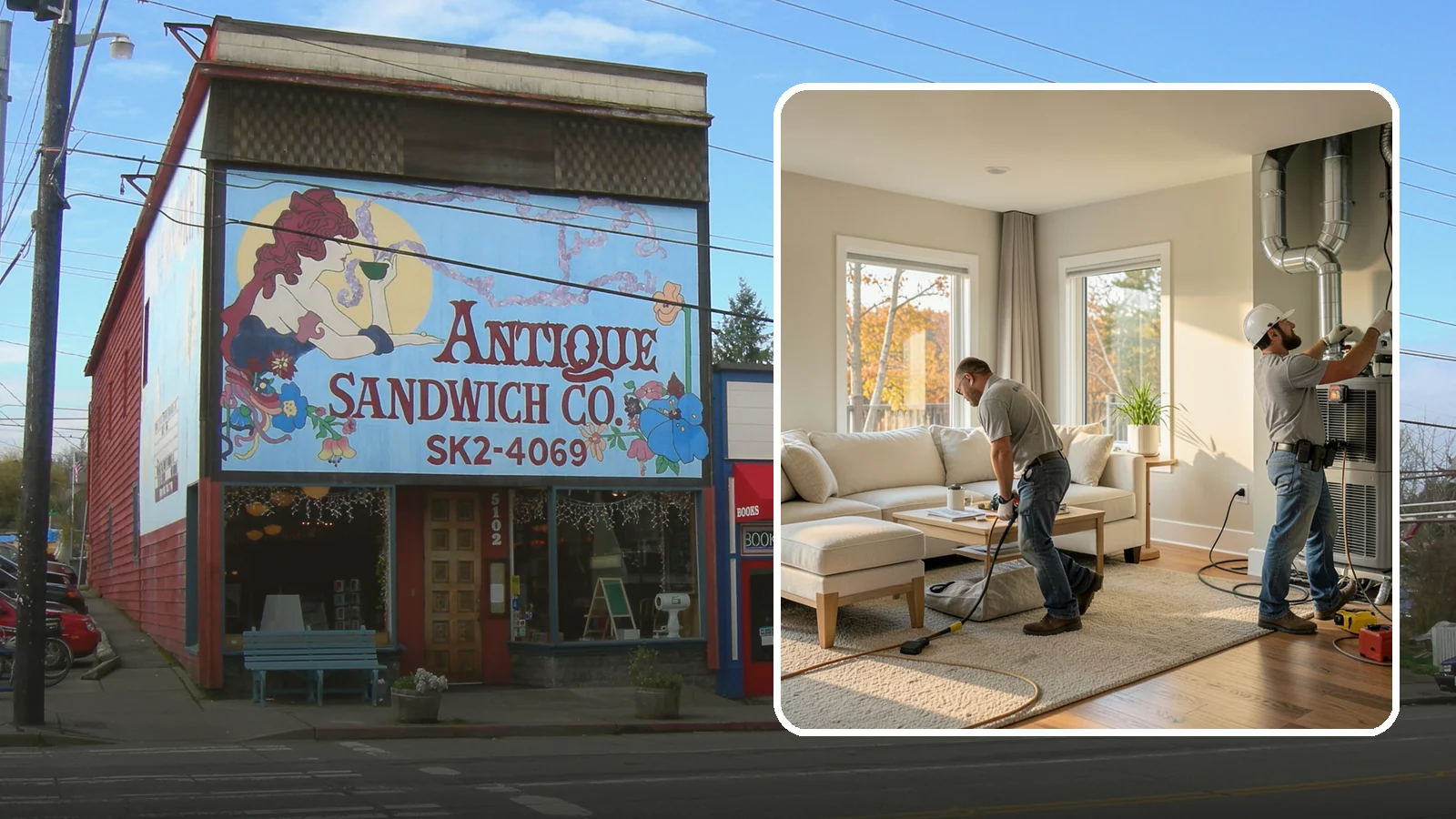 Central AC Installation in Ruston, Pierce County, WA - We install central air conditioning systems to keep your whole home comfortable during increasingly warm summers.