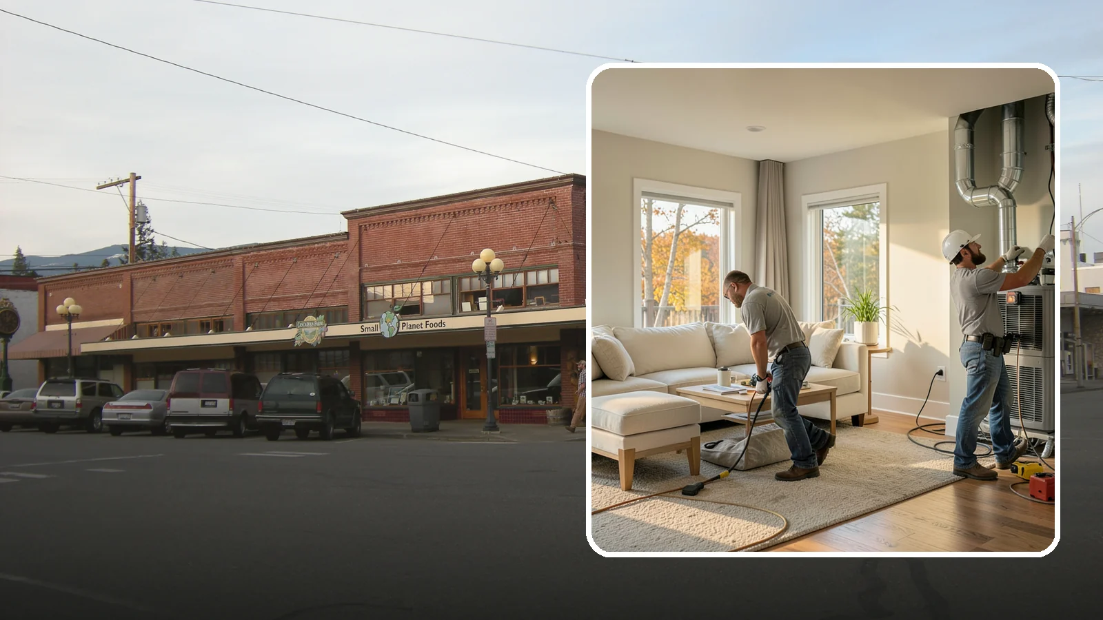 Central AC Installation in Sedro-Woolley, Skagit County, WA - We install central air conditioning systems to keep your whole home comfortable during increasingly warm summers.