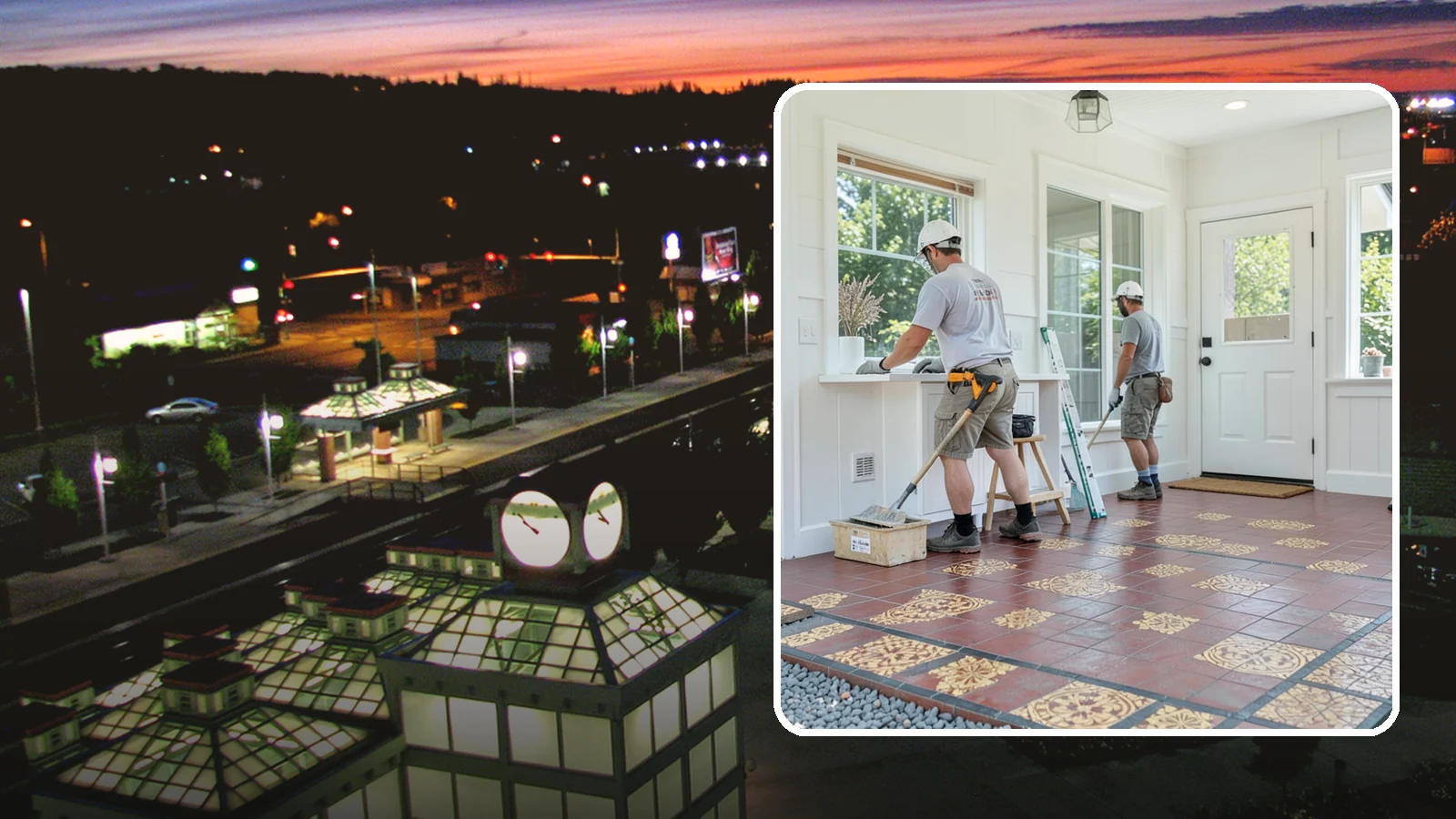 Ceramic Tile Flooring in Auburn, King County, WA - Classic ceramic tile flooring that brings affordable, easy-care style to kitchens, baths, and entryways.