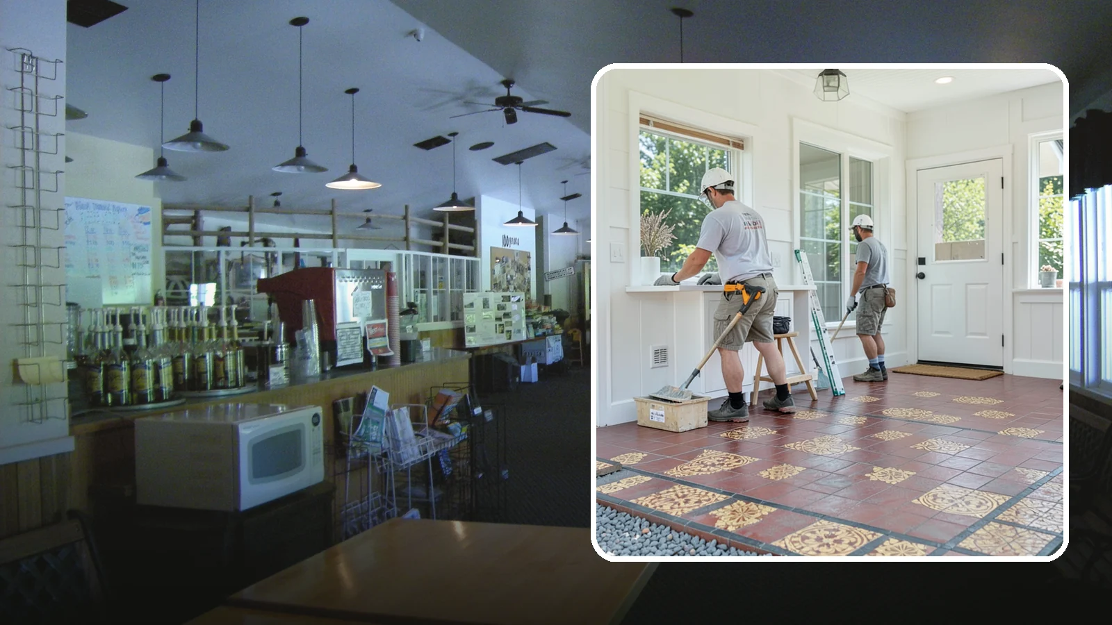 Ceramic Tile Flooring in Black Diamond, King County, WA - Classic ceramic tile flooring that brings affordable, easy-care style to kitchens, baths, and entryways.