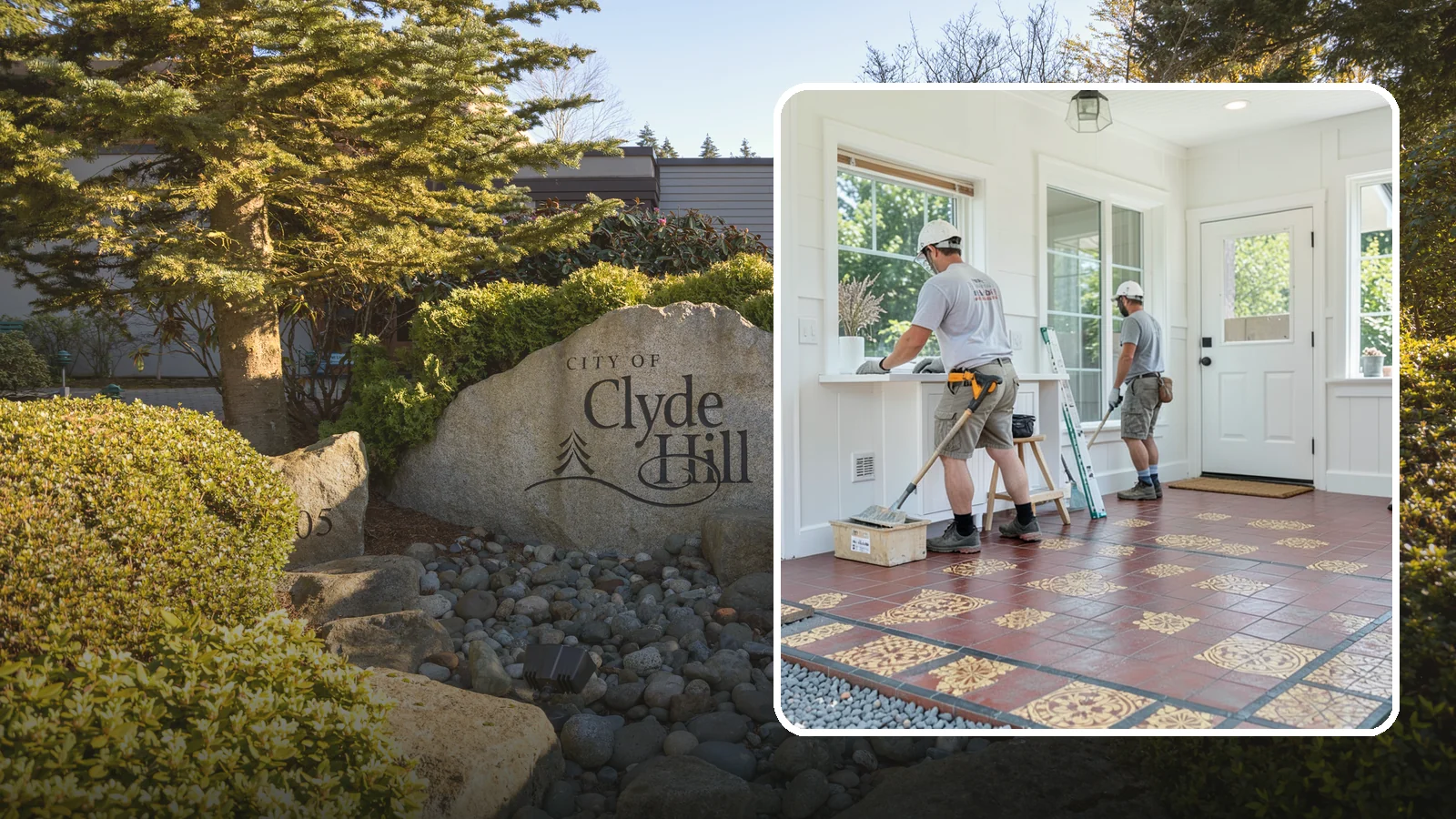Ceramic Tile Flooring in Clyde Hill, King County, WA - Classic ceramic tile flooring that brings affordable, easy-care style to kitchens, baths, and entryways.