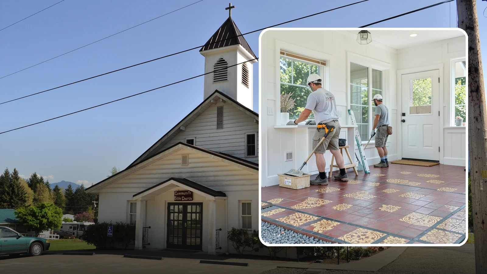 Ceramic Tile Flooring in Concrete, Skagit County, WA - Classic ceramic tile flooring that brings affordable, easy-care style to kitchens, baths, and entryways.