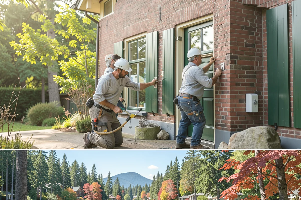 Ceramic Tile Flooring in Covington, King County, WA - Ceramic tile can go in during any part of the year, with cooler months only extending mortar and grout curing slightly.