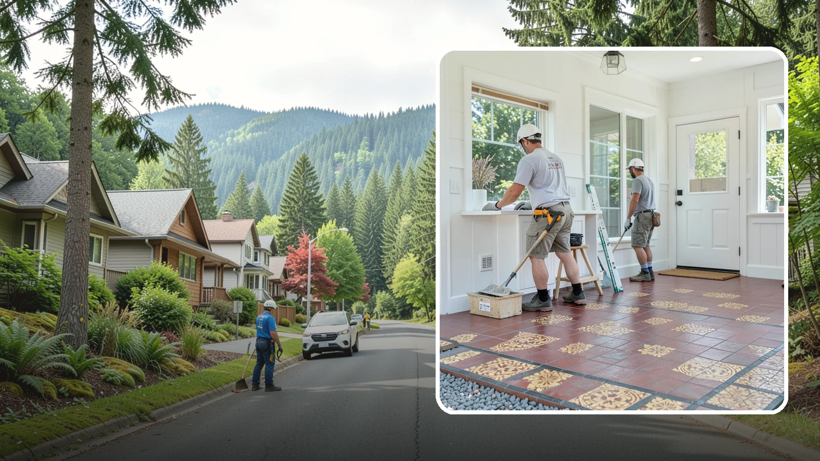 Ceramic Tile Flooring in Darrington, Snohomish County, WA - Classic ceramic tile flooring that brings affordable, easy-care style to kitchens, baths, and entryways.