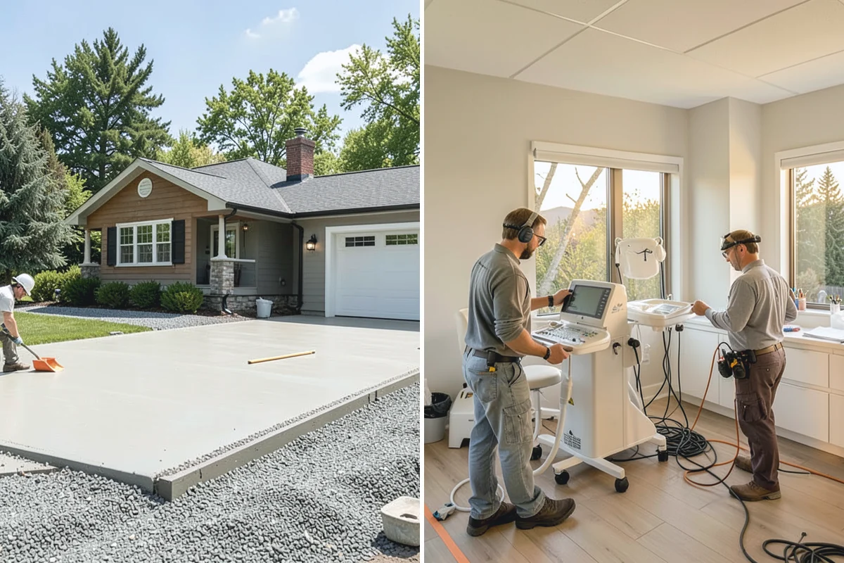 Ceramic Tile Flooring in Darrington, Snohomish County, WA - Level and prime the substrate