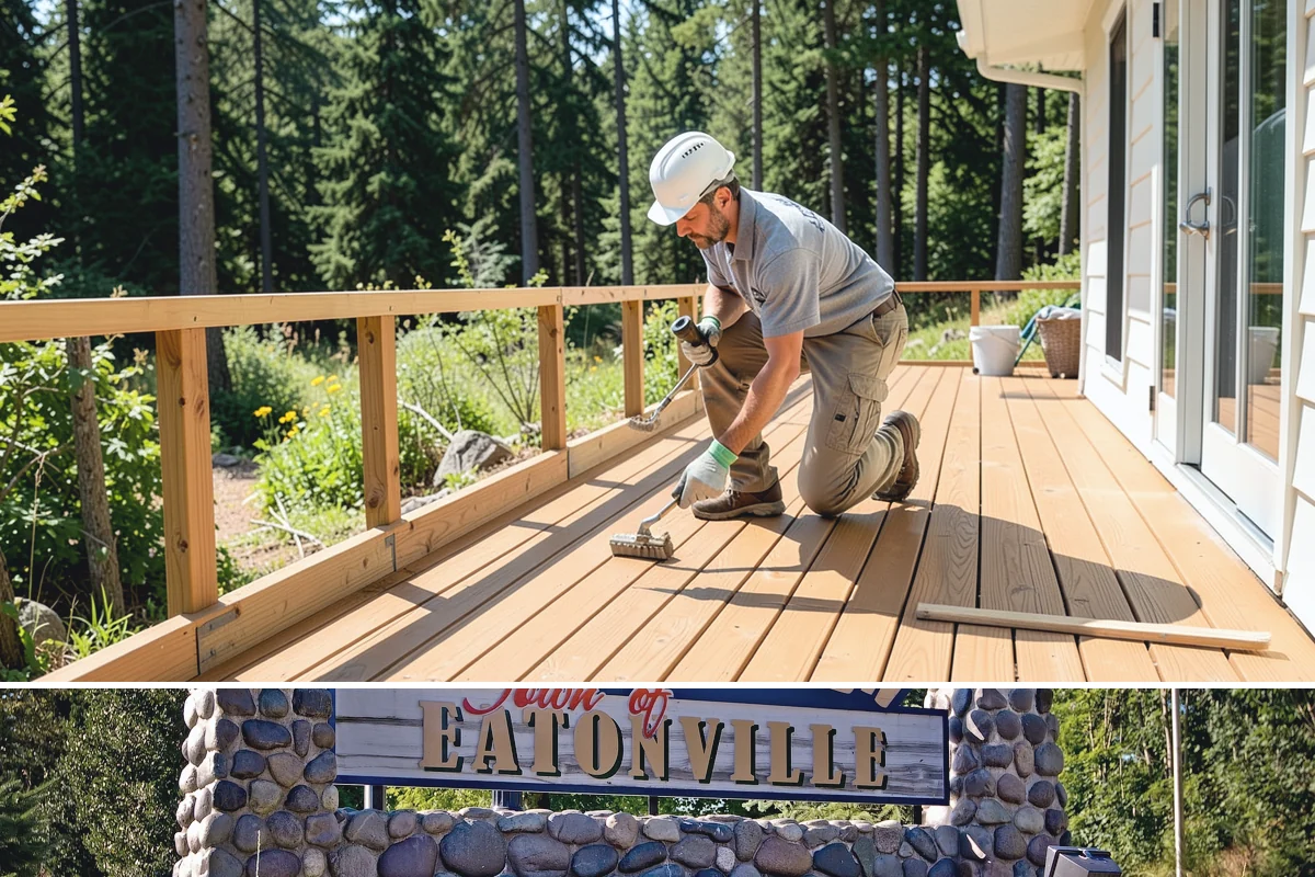 Ceramic Tile Flooring in Eatonville, Pierce County, WA - Ceramic tile can go in during any part of the year, with cooler months only extending mortar and grout curing slightly.