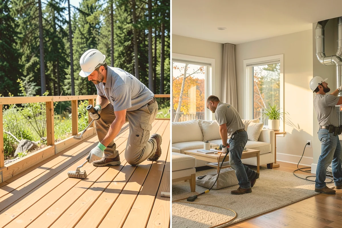 Ceramic Tile Flooring in Edmonds, Snohomish County, WA - Level and prime the substrate