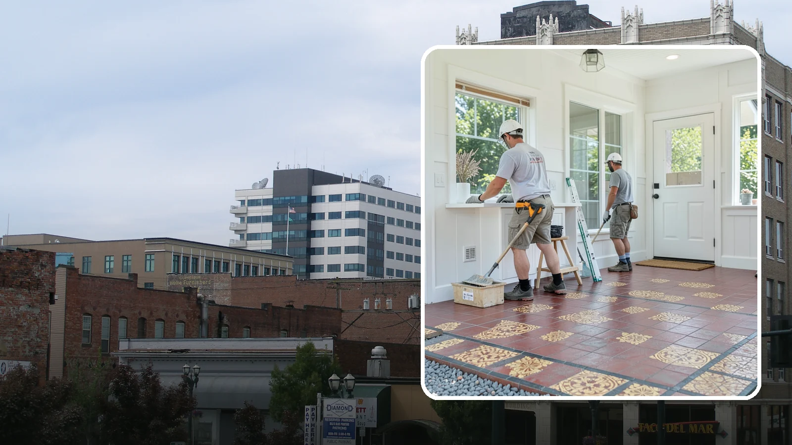 Ceramic Tile Flooring in Everett, Snohomish County, WA - Classic ceramic tile flooring that brings affordable, easy-care style to kitchens, baths, and entryways.