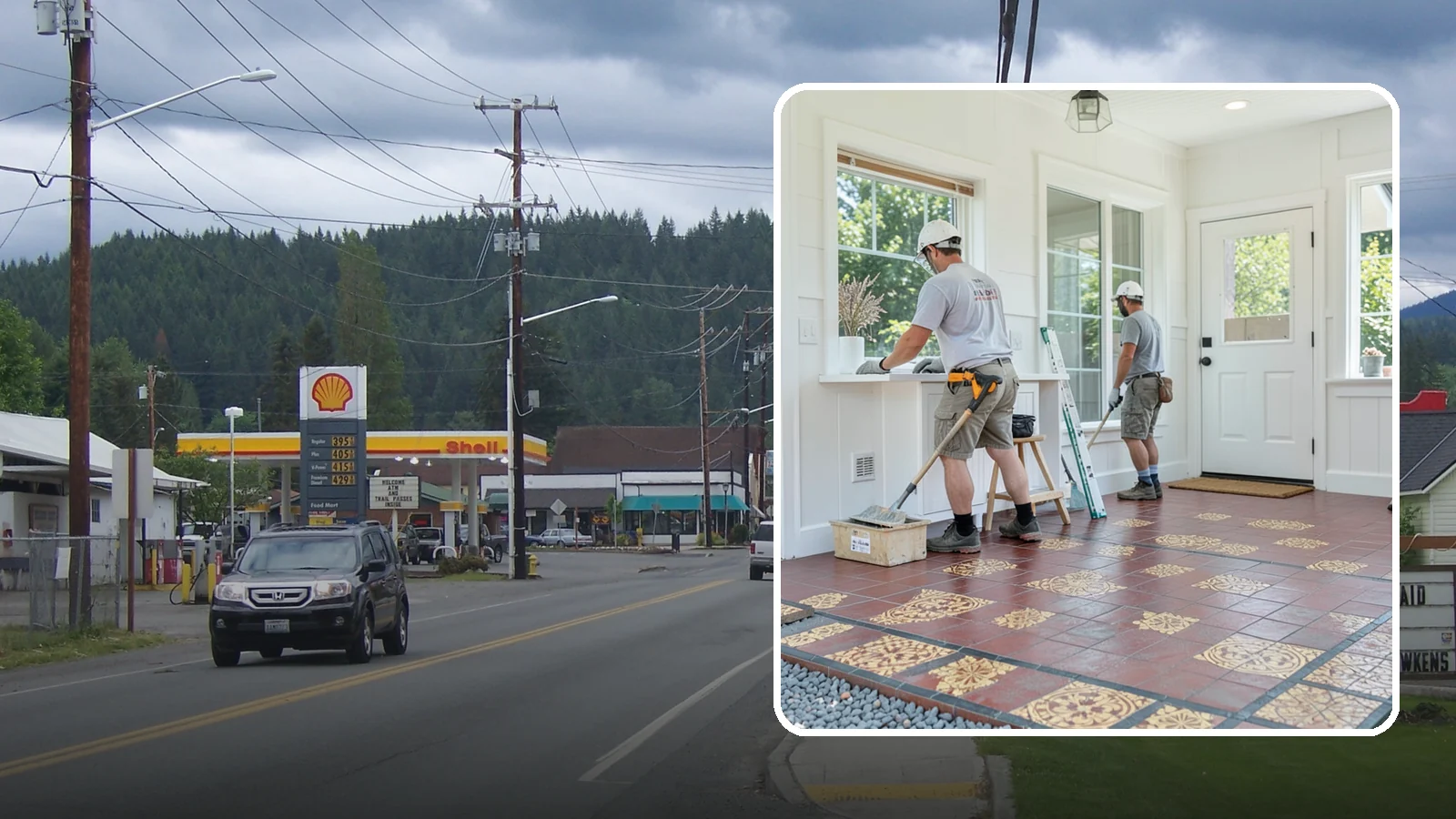 Ceramic Tile Flooring in Granite Falls, Snohomish County, WA - Classic ceramic tile flooring that brings affordable, easy-care style to kitchens, baths, and entryways.