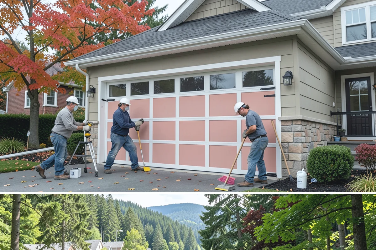Ceramic Tile Flooring in Lake Forest Park, King County, WA - Ceramic tile can go in during any part of the year, with cooler months only extending mortar and grout curing slightly.