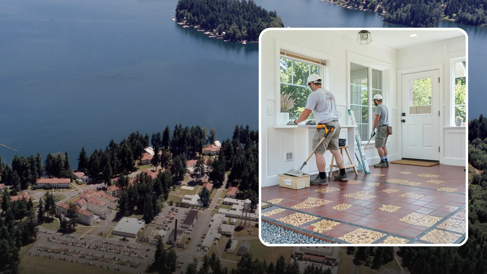 Ceramic Tile Flooring in Lakewood, Pierce County, WA - Classic ceramic tile flooring that brings affordable, easy-care style to kitchens, baths, and entryways.