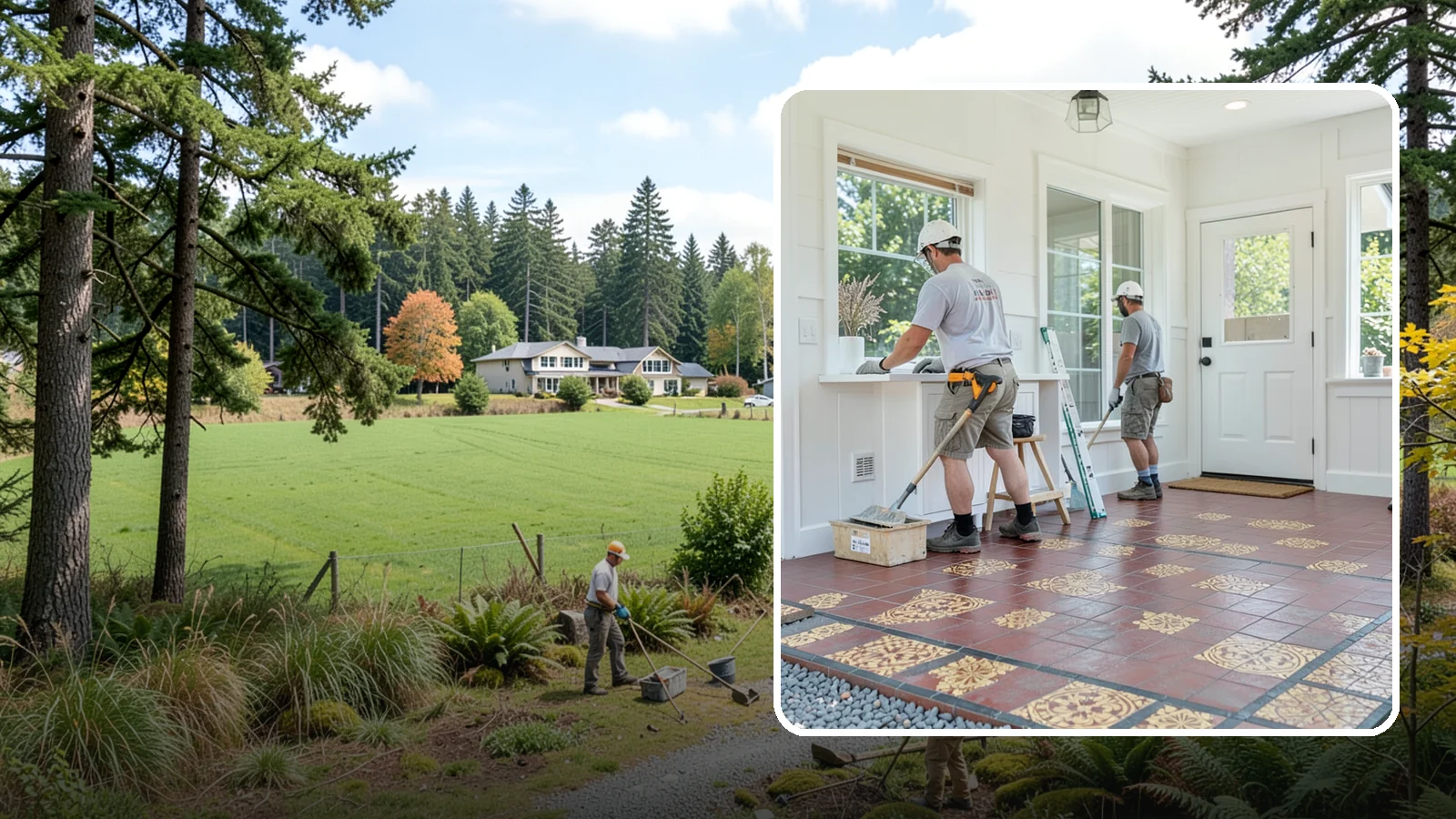 Ceramic Tile Flooring in Lyman, Skagit County, WA - Classic ceramic tile flooring that brings affordable, easy-care style to kitchens, baths, and entryways.
