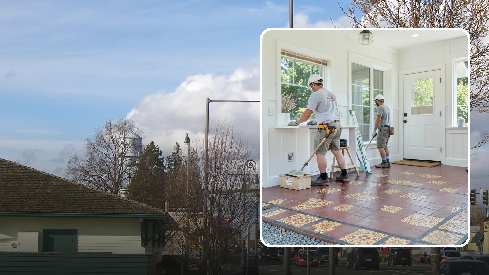 Ceramic Tile Flooring in Marysville, Snohomish County, WA - Classic ceramic tile flooring that brings affordable, easy-care style to kitchens, baths, and entryways.