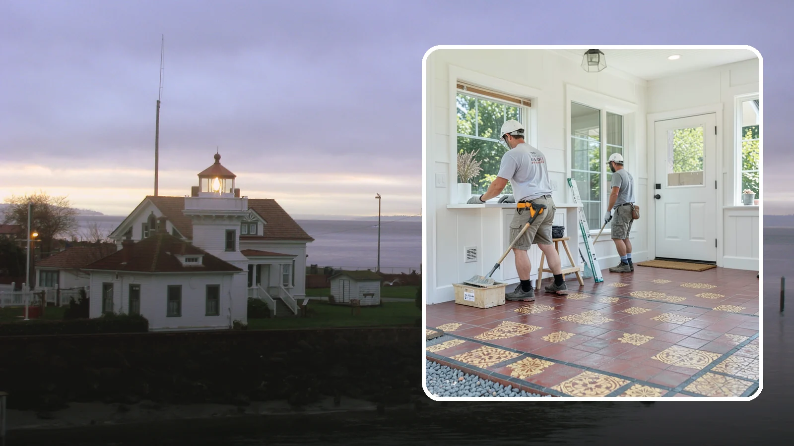Ceramic Tile Flooring in Mukilteo, Snohomish County, WA - Classic ceramic tile flooring that brings affordable, easy-care style to kitchens, baths, and entryways.