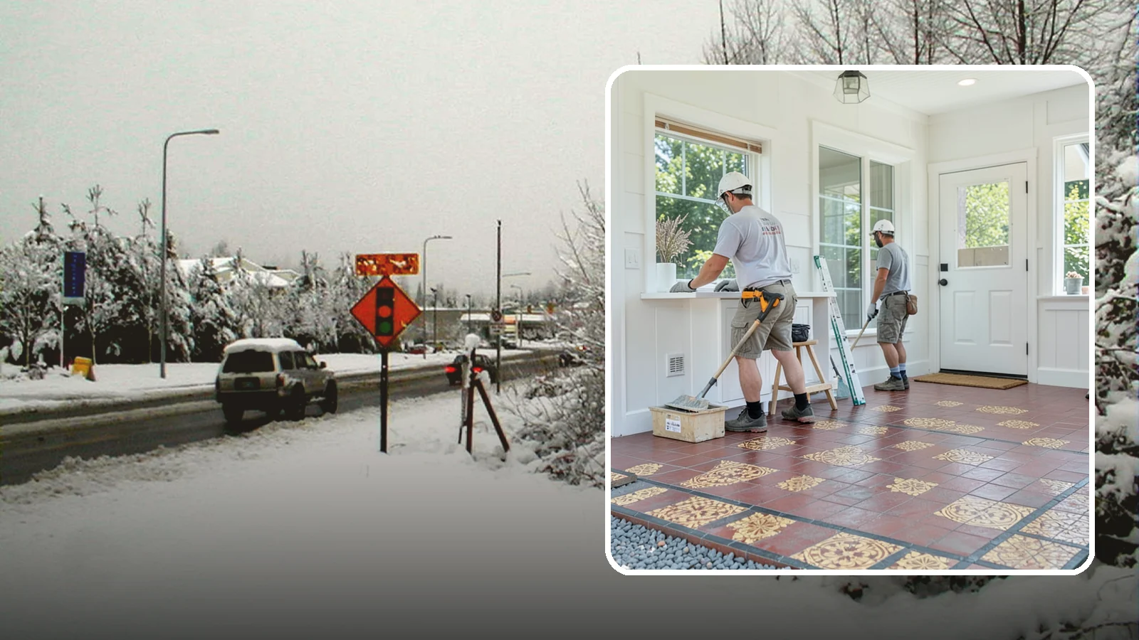 Ceramic Tile Flooring in Newcastle, King County, WA - Classic ceramic tile flooring that brings affordable, easy-care style to kitchens, baths, and entryways.