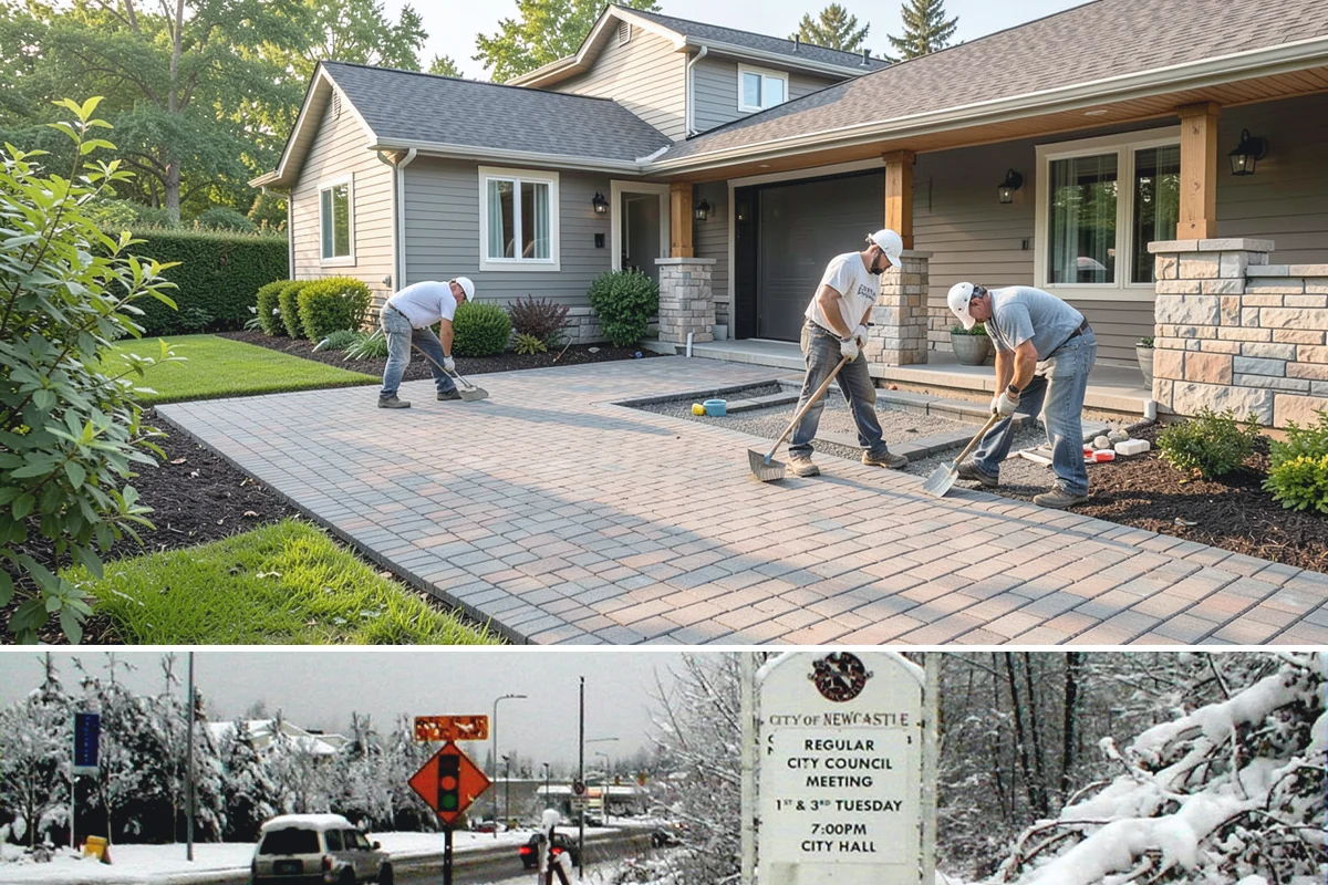 Ceramic Tile Flooring in Newcastle, King County, WA - Ceramic tile can go in during any part of the year, with cooler months only extending mortar and grout curing slightly.