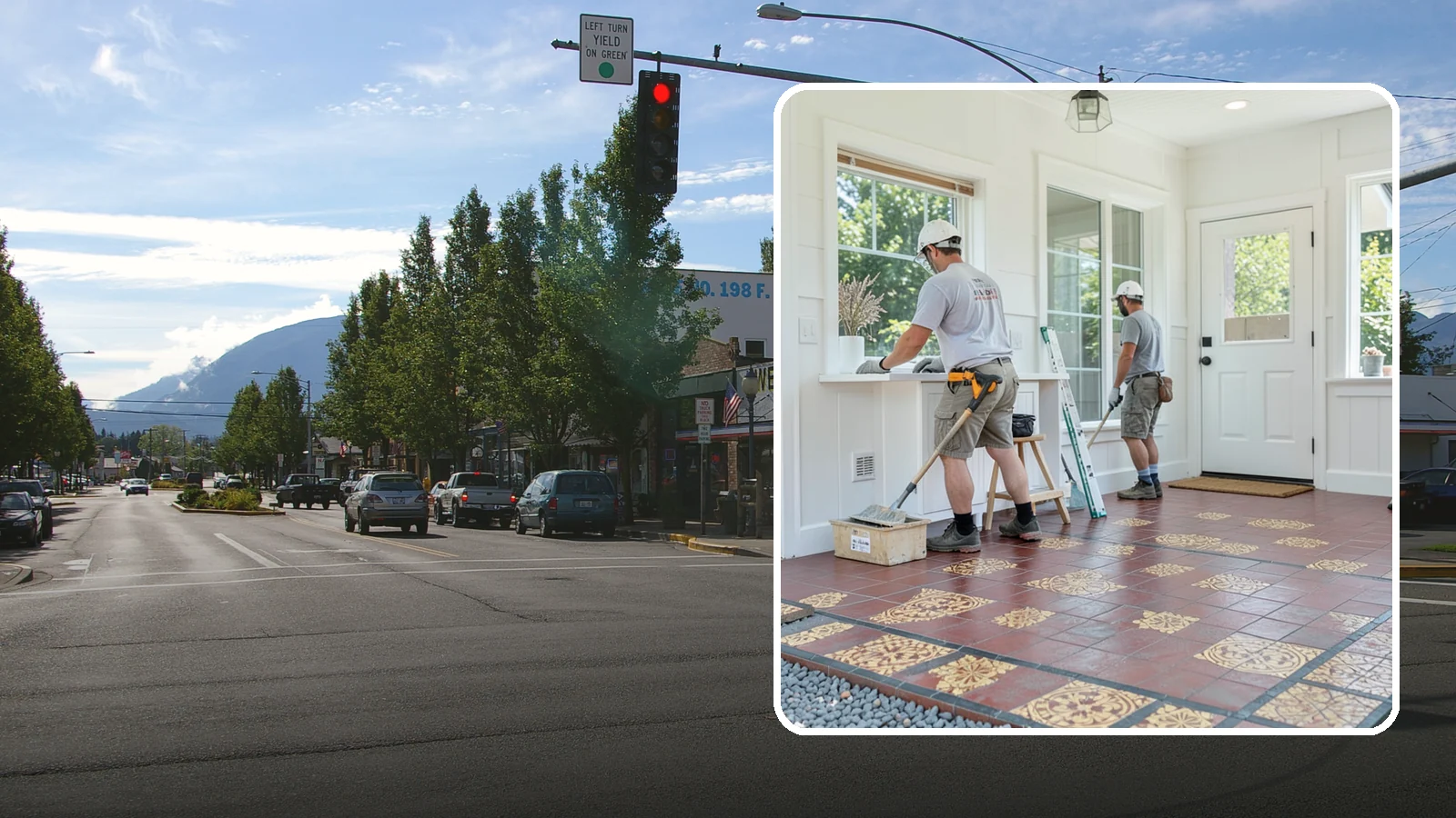 Ceramic Tile Flooring in North Bend, King County, WA - Classic ceramic tile flooring that brings affordable, easy-care style to kitchens, baths, and entryways.