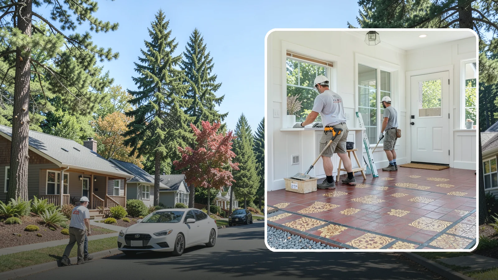 Ceramic Tile Flooring in Orting, Pierce County, WA - Classic ceramic tile flooring that brings affordable, easy-care style to kitchens, baths, and entryways.