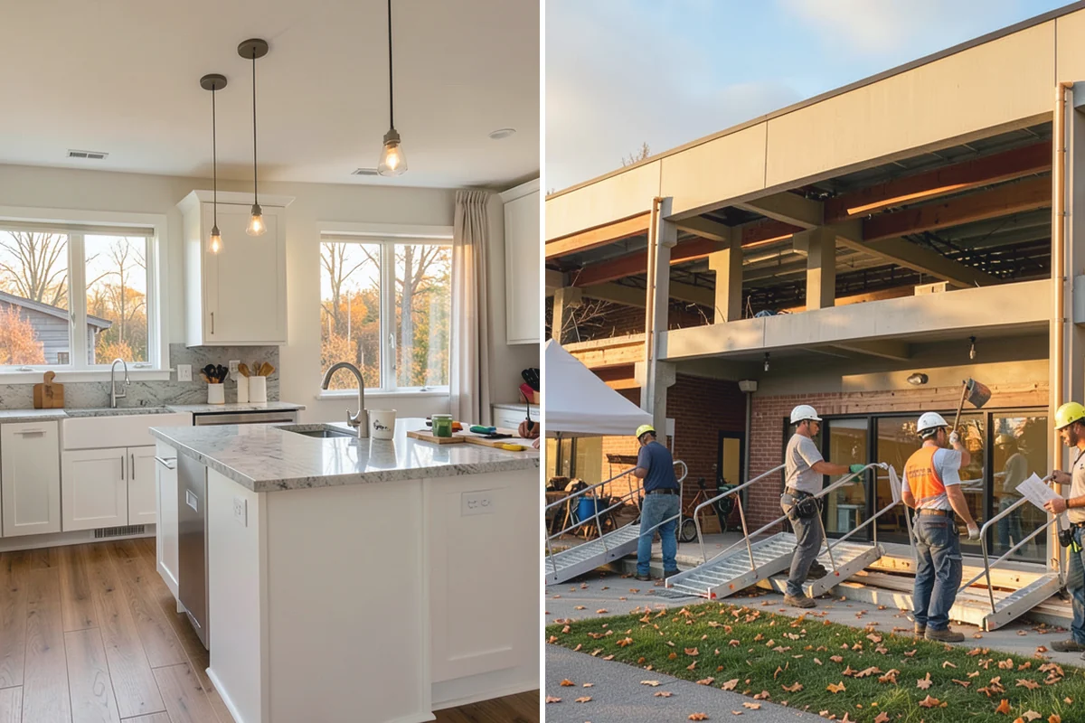Ceramic Tile Flooring in Redmond, King County, WA - Level and prime the substrate
