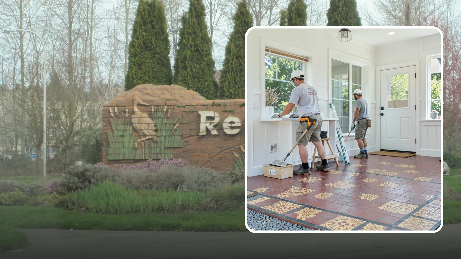 Ceramic Tile Flooring in Renton, King County, WA - Classic ceramic tile flooring that brings affordable, easy-care style to kitchens, baths, and entryways.