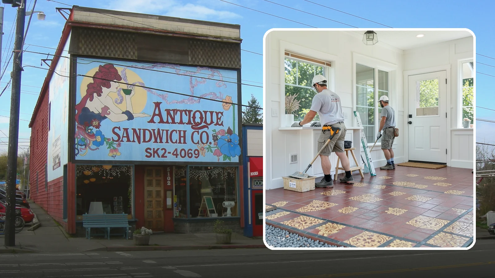 Ceramic Tile Flooring in Ruston, Pierce County, WA - Classic ceramic tile flooring that brings affordable, easy-care style to kitchens, baths, and entryways.
