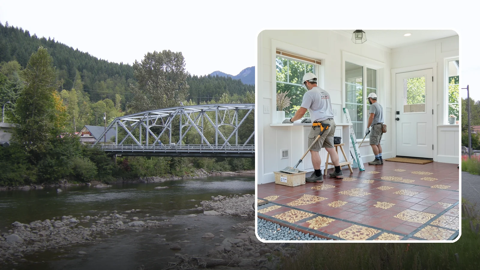 Ceramic Tile Flooring in Skykomish, King County, WA - Classic ceramic tile flooring that brings affordable, easy-care style to kitchens, baths, and entryways.