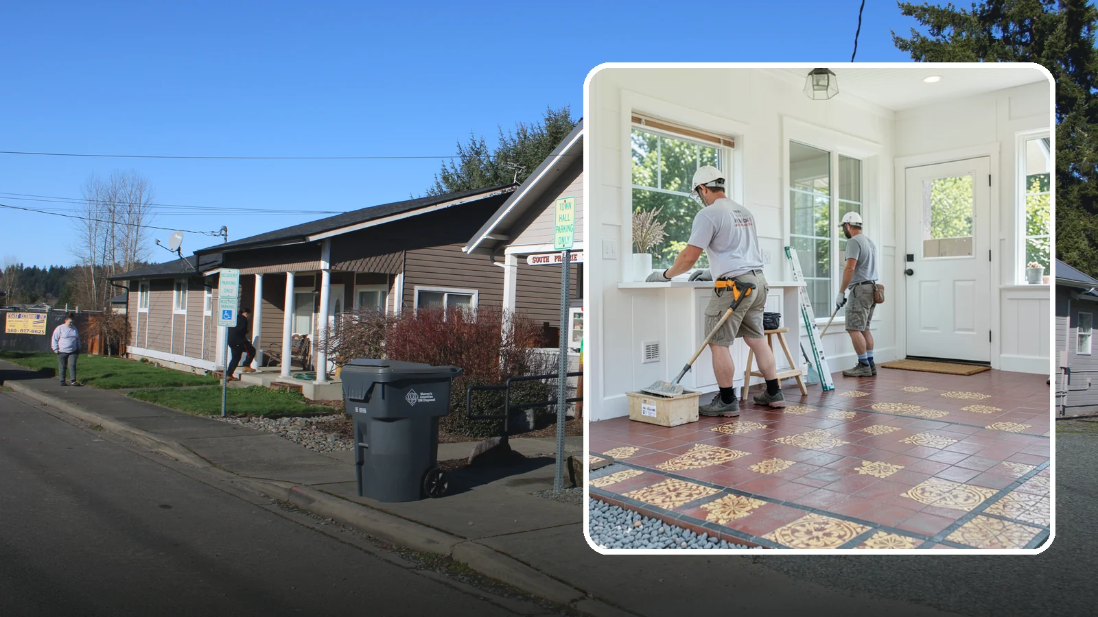 Ceramic Tile Flooring in South Prairie, Pierce County, WA - Classic ceramic tile flooring that brings affordable, easy-care style to kitchens, baths, and entryways.