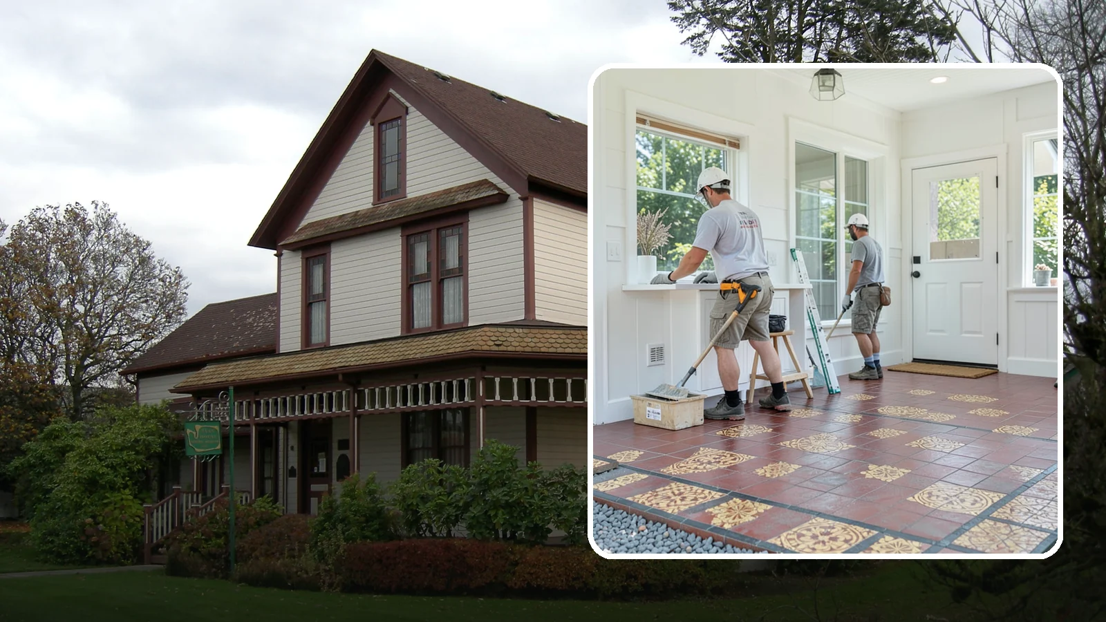 Ceramic Tile Flooring in Sumner, Pierce County, WA - Classic ceramic tile flooring that brings affordable, easy-care style to kitchens, baths, and entryways.