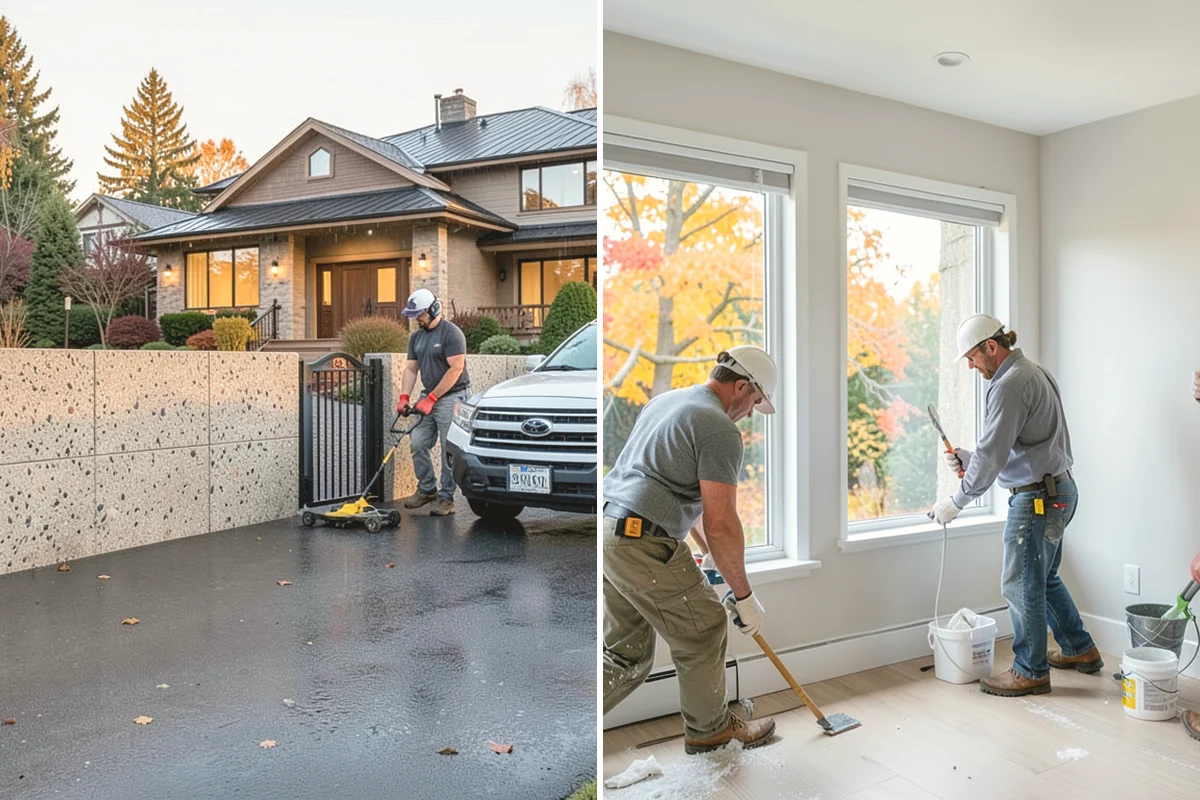 Ceramic Tile Flooring in Tukwila, King County, WA - Level and prime the substrate