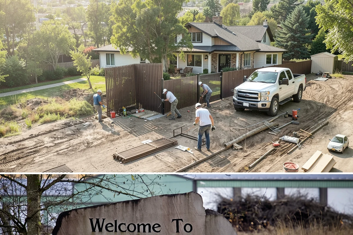 Chain Link Fence Installation in Buckley, Pierce County, WA - Installing in drier months lets post footings cure before saturated ground shifts.