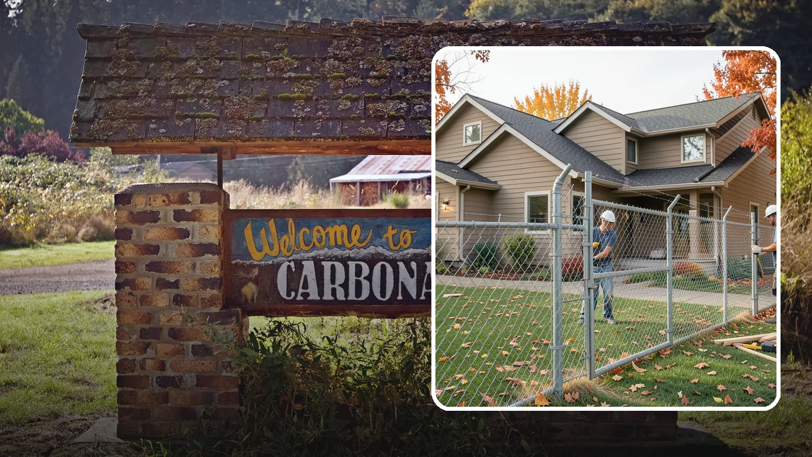 Chain Link Fence Installation in Carbonado, Pierce County, WA - A durable, cost-effective chain link fence that secures yards, pets, and property with minimal upkeep.