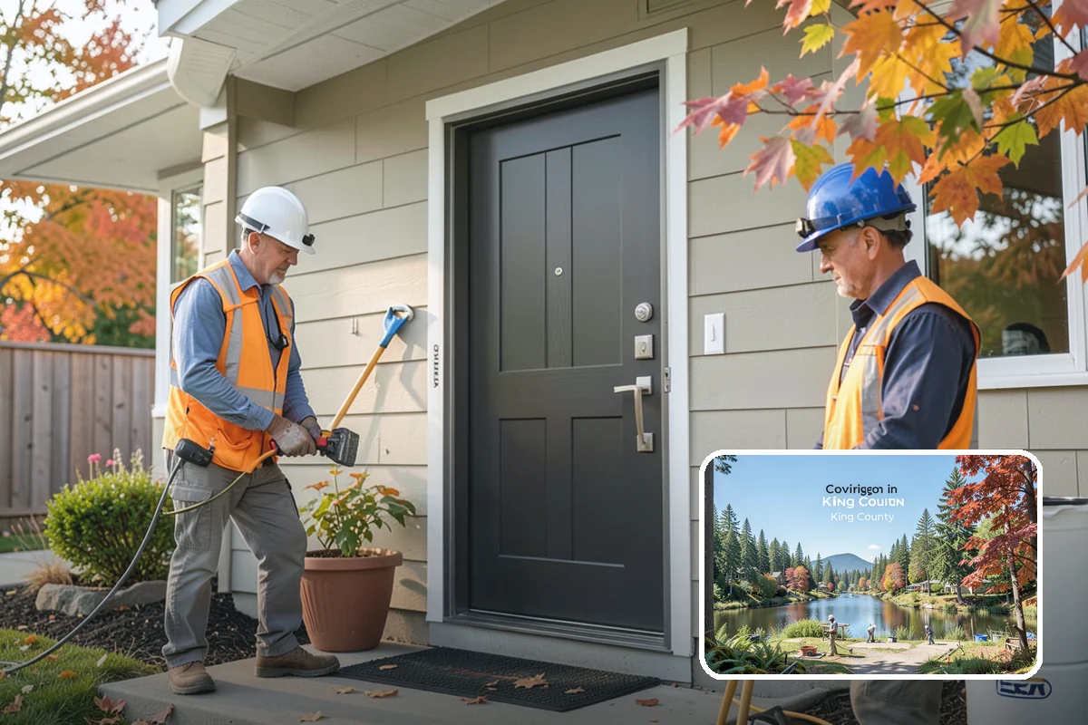Chain Link Fence Installation in Covington, King County, WA - Economical and quick to install