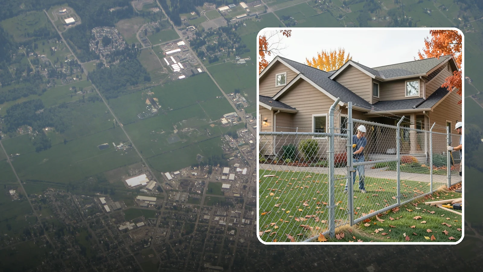 Chain Link Fence Installation in Enumclaw, King County, WA - A durable, cost-effective chain link fence that secures yards, pets, and property with minimal upkeep.