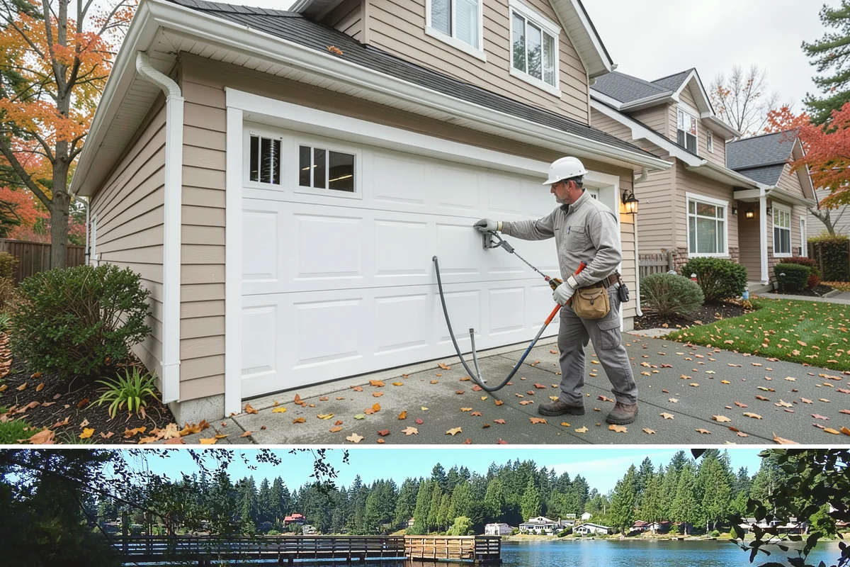 Chain Link Fence Installation in Federal Way, King County, WA - Installing in drier months lets post footings cure before saturated ground shifts.