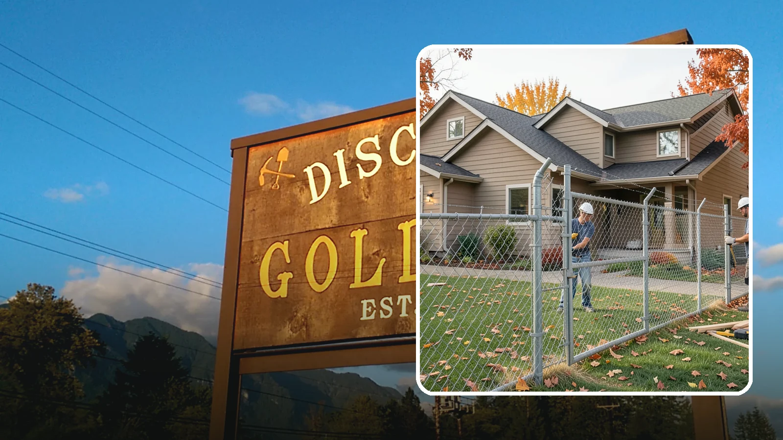 Chain Link Fence Installation in Gold Bar, Snohomish County, WA - A durable, cost-effective chain link fence that secures yards, pets, and property with minimal upkeep.
