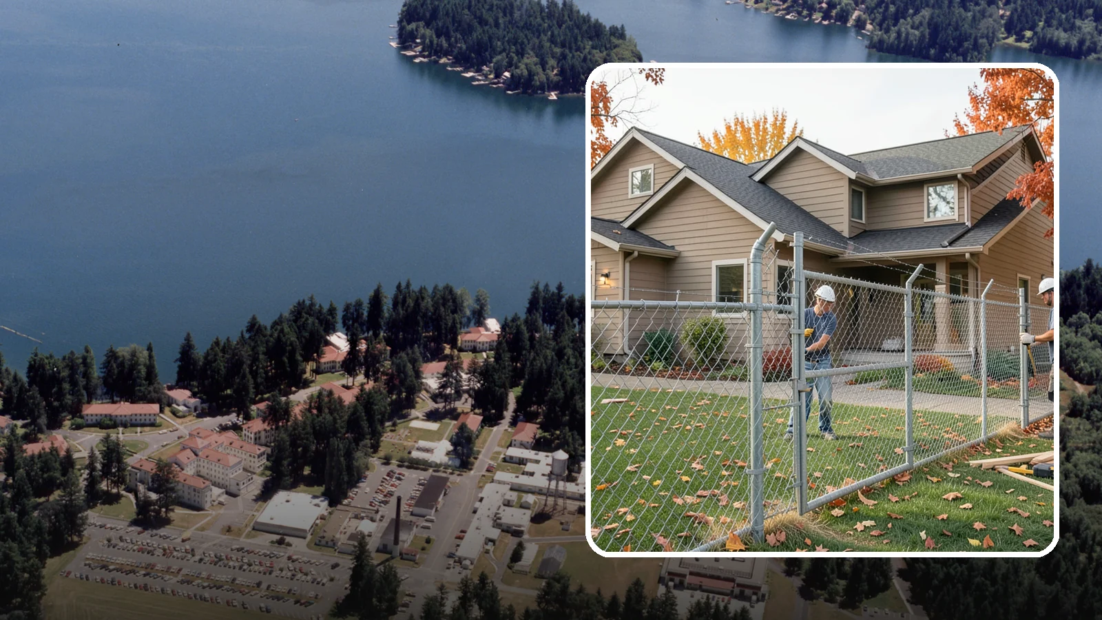 Chain Link Fence Installation in Lakewood, Pierce County, WA - A durable, cost-effective chain link fence that secures yards, pets, and property with minimal upkeep.