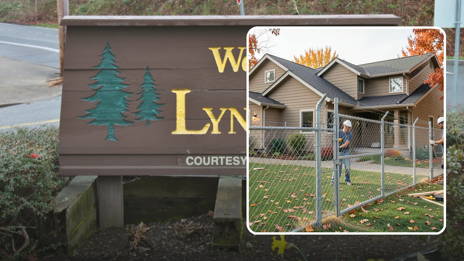 Chain Link Fence Installation in Lynnwood, Snohomish County, WA - A durable, cost-effective chain link fence that secures yards, pets, and property with minimal upkeep.