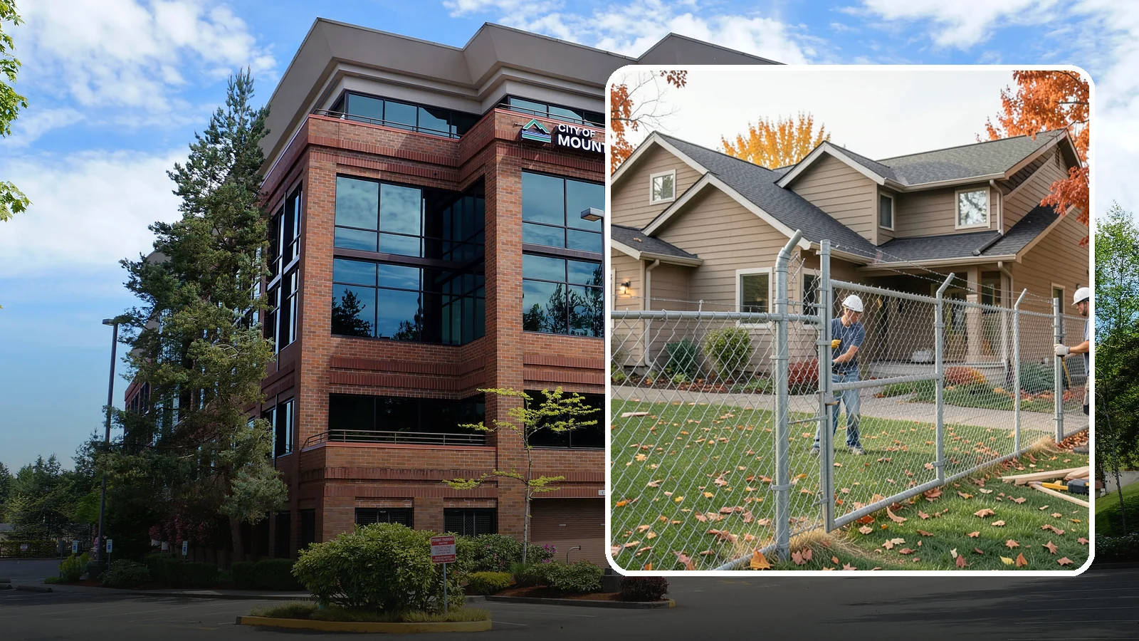 Chain Link Fence Installation in Mountlake Terrace, Snohomish County, WA - A durable, cost-effective chain link fence that secures yards, pets, and property with minimal upkeep.