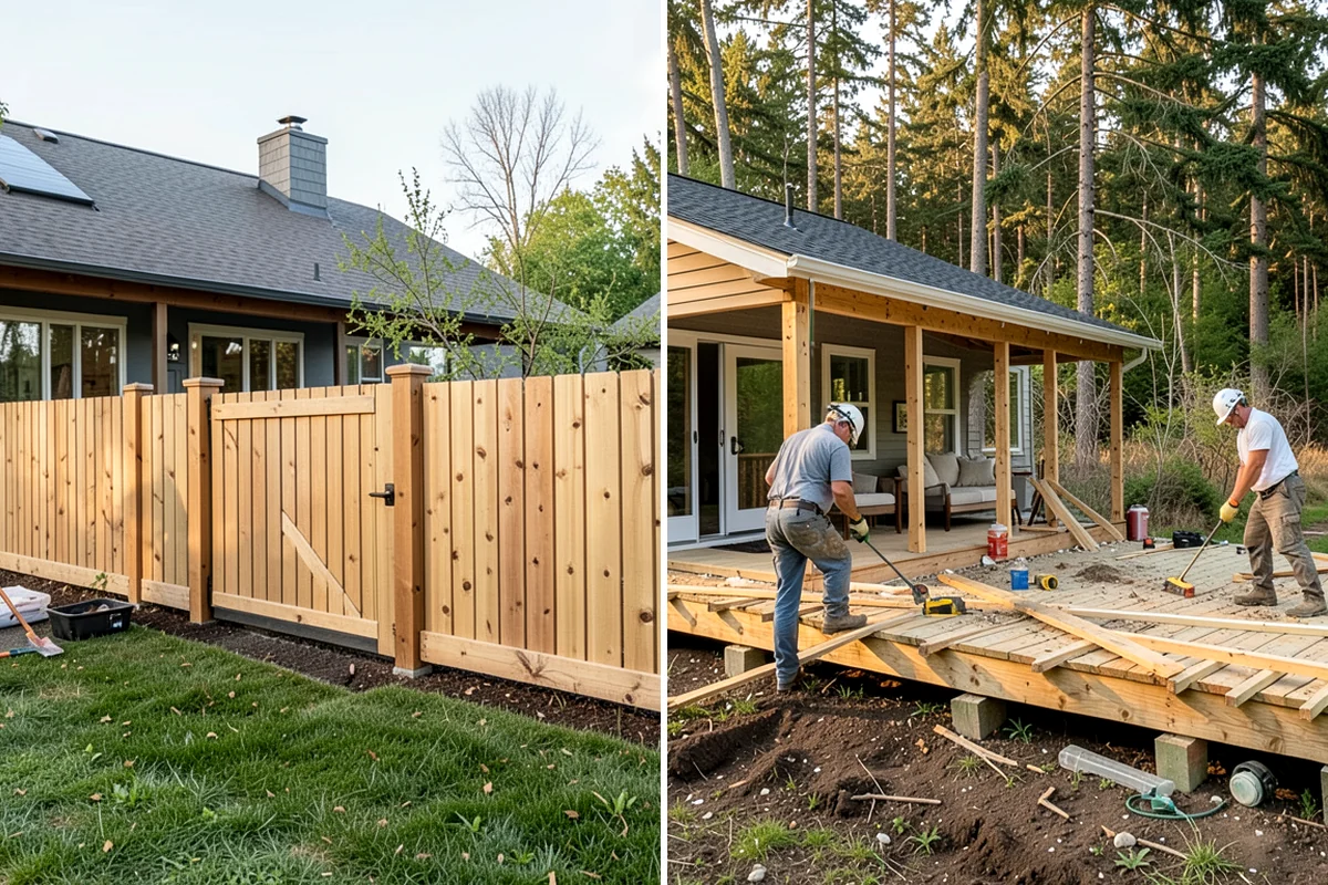 Chain Link Fence Installation in Seattle, King County, WA - Set the layout and confirm boundaries